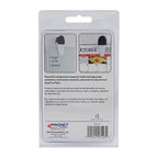 Magnet Source - 07523 - 3.5 In. L X 1.25 In. W Black/White Magnetic Clips 2 Piece