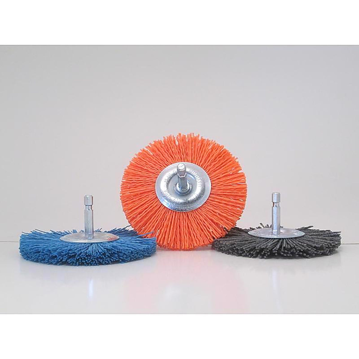 Dico - 7500039 - Nyalox 4 In. D X 1/4 In. Aluminum Oxide Wheel Brush Assortment Mandrel Mounted Wheel Brush Asso
