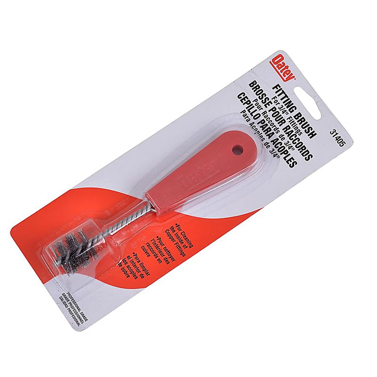 Oatey - 31405 - Fitting Brush Carbon Steel 1 Piece