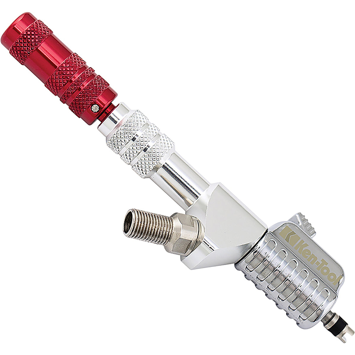 Ken Tool - 25008 - 3-In-1 Quick Inflator Valve Core Remover Chuck Connection