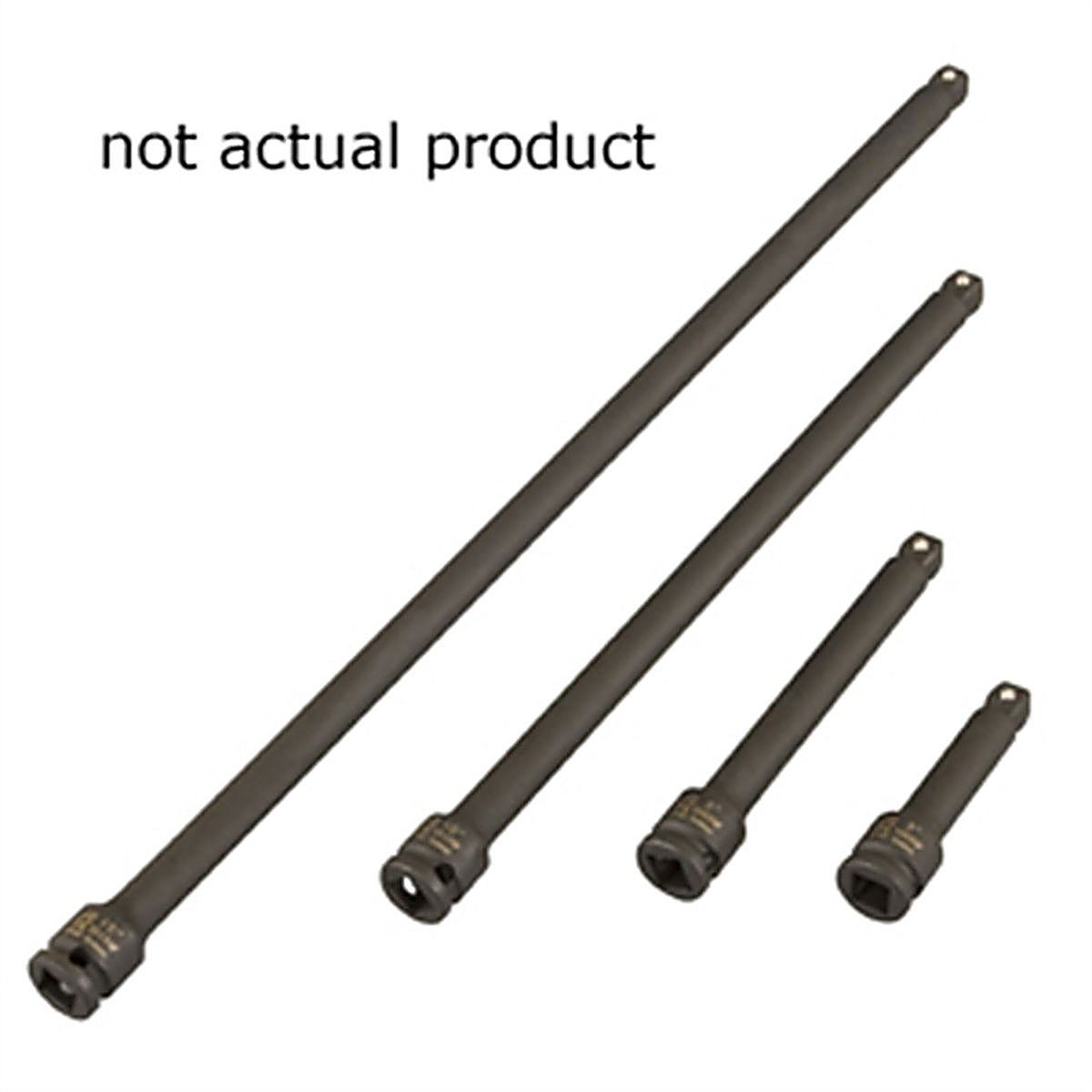 Sunex 2503W 1/2in. Drive, Wobble Drive Impact Extension, 3in.