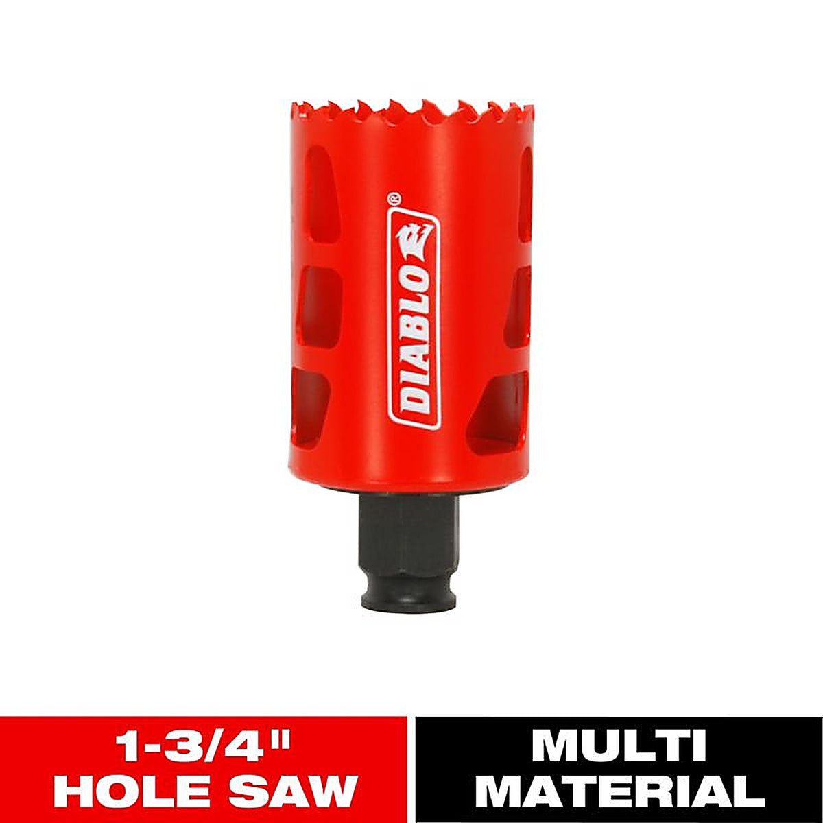 Diablo DHS1750 Snap-Lock Plus 1-3/4 in. Bi-Metal Hole Saw 1 pc