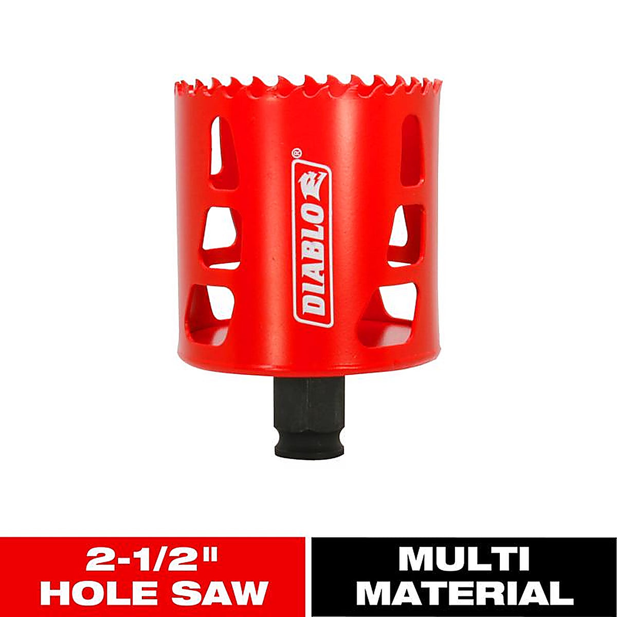 Diablo DHS2500 Snap-Lock Plus 2-1/2 in. Bi-Metal Hole Saw 1 pc