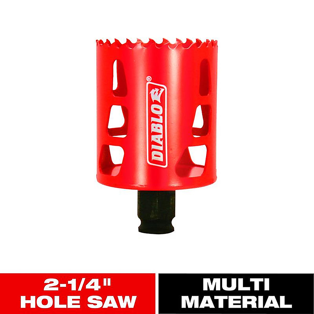 Diablo DHS2250 Snap-Lock Plus 2-1/4 in. Bi-Metal Hole Saw 1 pc