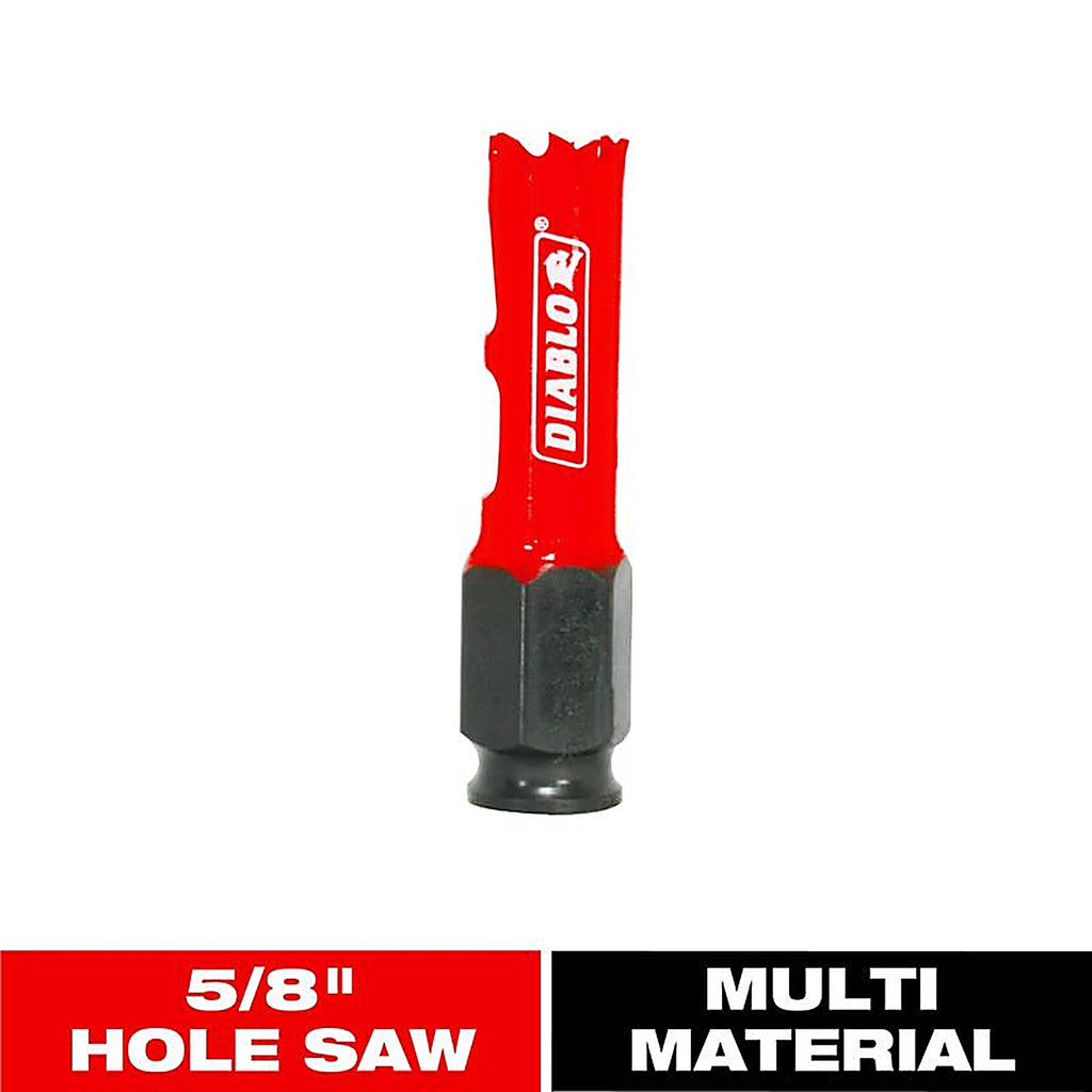 Diablo DHS0625 Snap-Lock Plus 5/8 in. Bi-Metal Hole Saw 1 pc