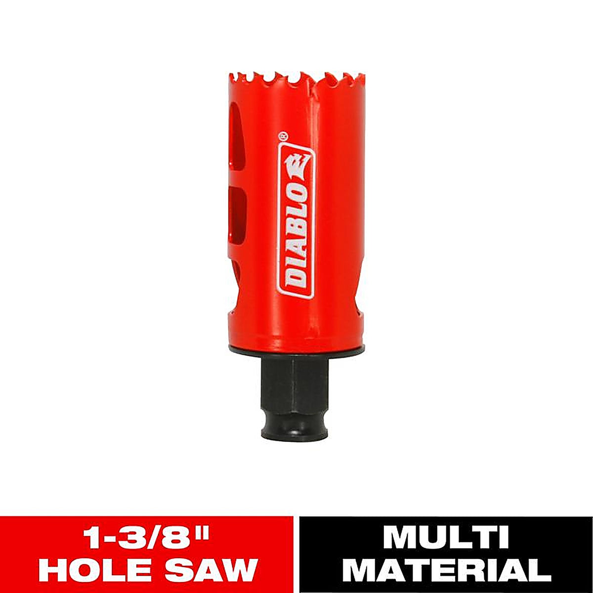 Diablo DHS1375 Snap-Lock Plus 1-3/8 in. Bi-Metal Hole Saw 1 pc