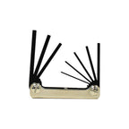 Eklind Tool 20911 5/64in. to 1/4in. SAE Fold-Up Hex Key Set Multi-Size in. 9/pc.