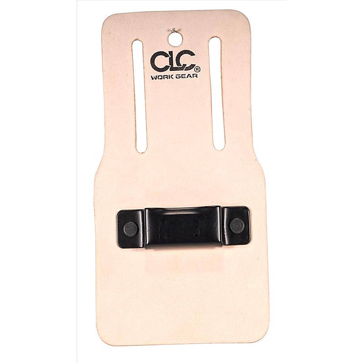 CLC - 364 - Leather Cip Tape Rule Holder 3.4 In. L X 6.5 In. H Tan