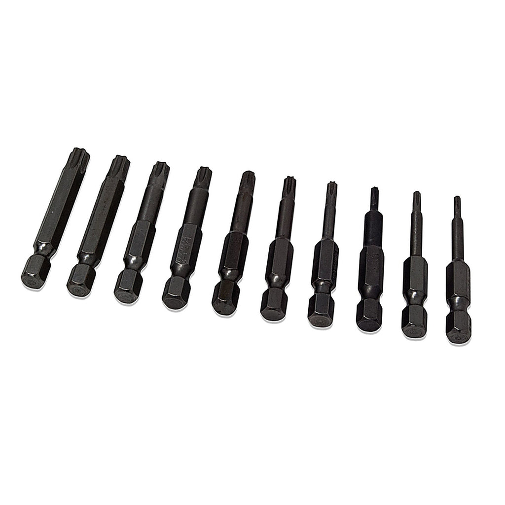 Eazypower 73249 Isomax Tamper Resistant Torx Multi Size x 1-15/16 in. L Impact Security Insert Bit Set