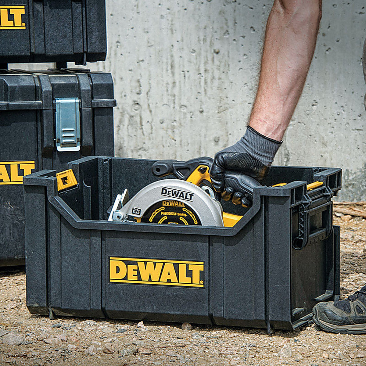 DeWalt DWST08205 ToughSystem 21 in. Tool Tote Black