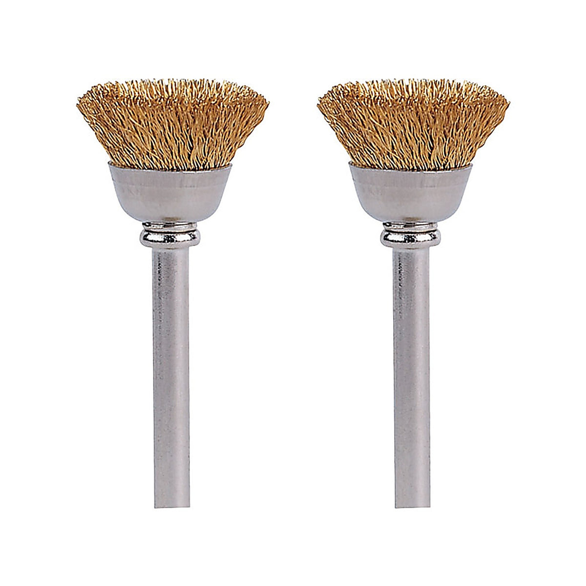 Dremel - 536-02 - 1/2 In. X 1.75 In. L Metal Brass Brush 2 Pack