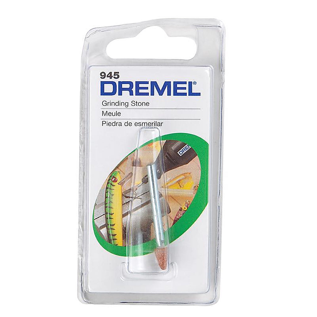 Dremel - 945 - 3/16 In. D X 3/16 In. L Aluminum Oxide Grinding Stone Conical 35000 Rpm 1 Piece