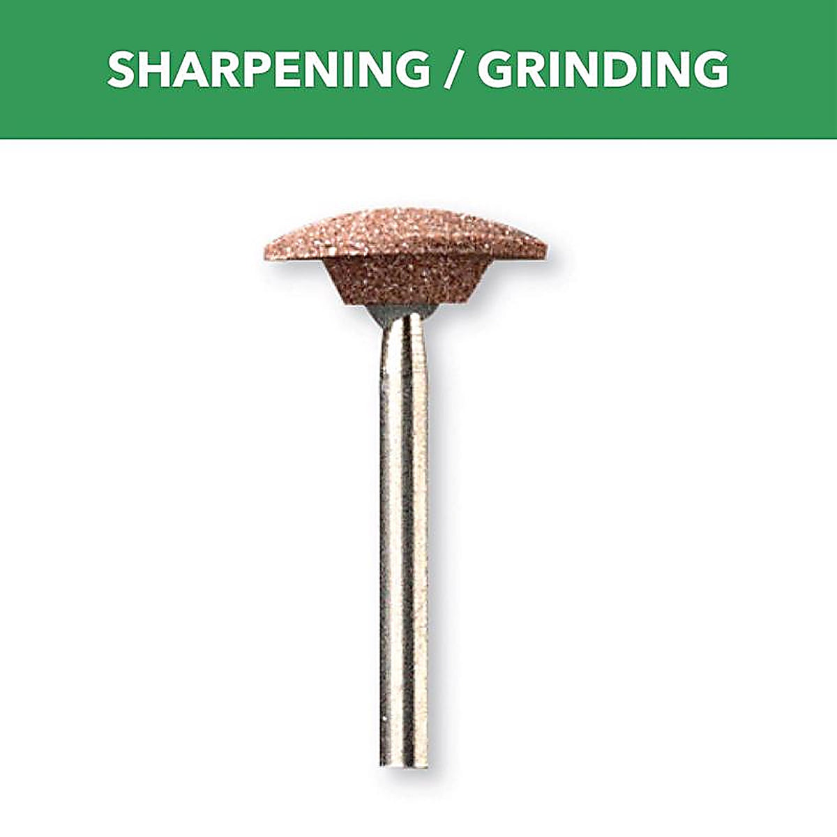 Dremel - 971 - 5/8 In. D X 5/8 In. L Aluminum Oxide Grinding Stone Domed 35000 Rpm 1 Piece