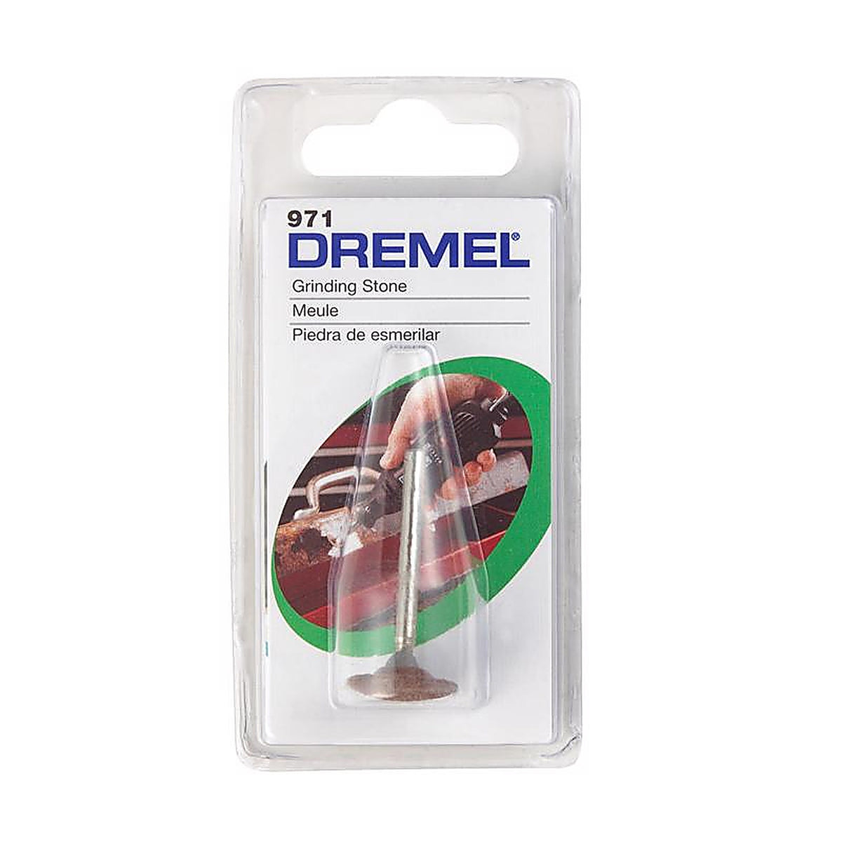 Dremel - 971 - 5/8 In. D X 5/8 In. L Aluminum Oxide Grinding Stone Domed 35000 Rpm 1 Piece