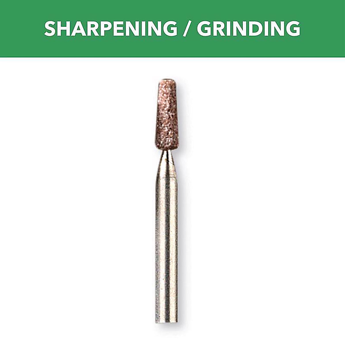 Dremel - 997 - 1/8 In. D X 1/8 In. L Aluminum Oxide Grinding Stone Tapered 35000 Rpm 1 Piece