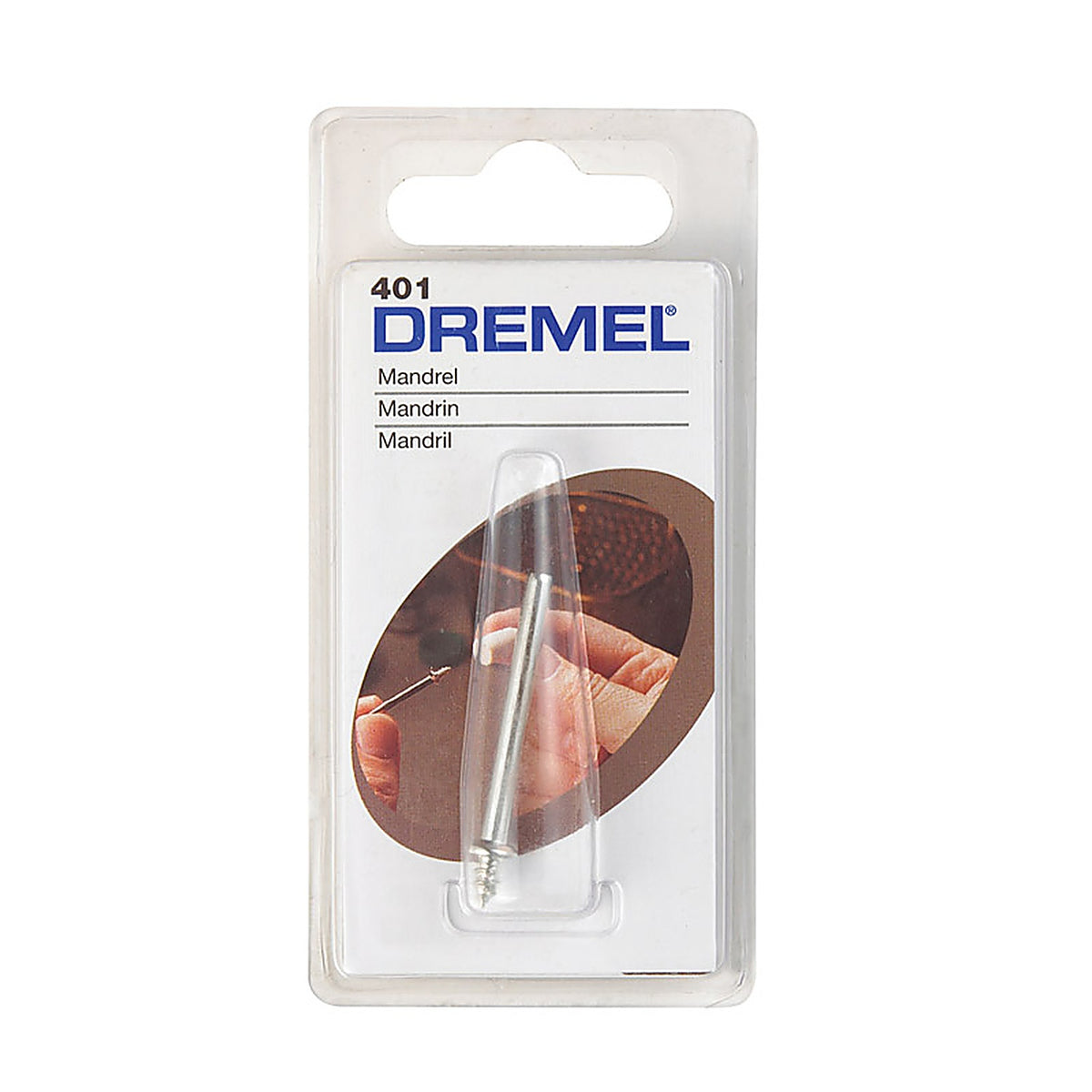 Dremel - 401 - 1/2 In. X 3 In. L High Speed Steel Mandrel 1 Pack