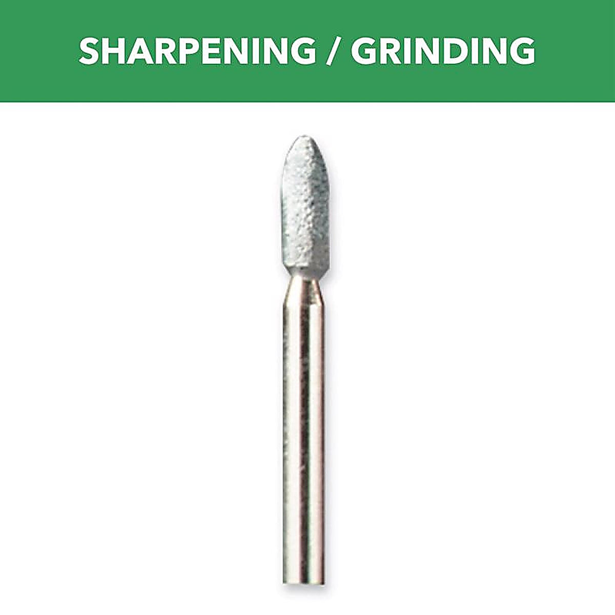 Dremel - 83322 - 1/8 In. D X 1/8 In. L Silicon Carbide Grinding Stone Conical 35000 Rpm 1 Piece