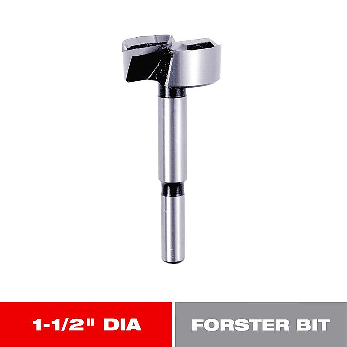 Diablo FB-011 1-1/2 in. S X 3-1/2 in. L High Speed Steel Forstner Drill Bit 1 pc