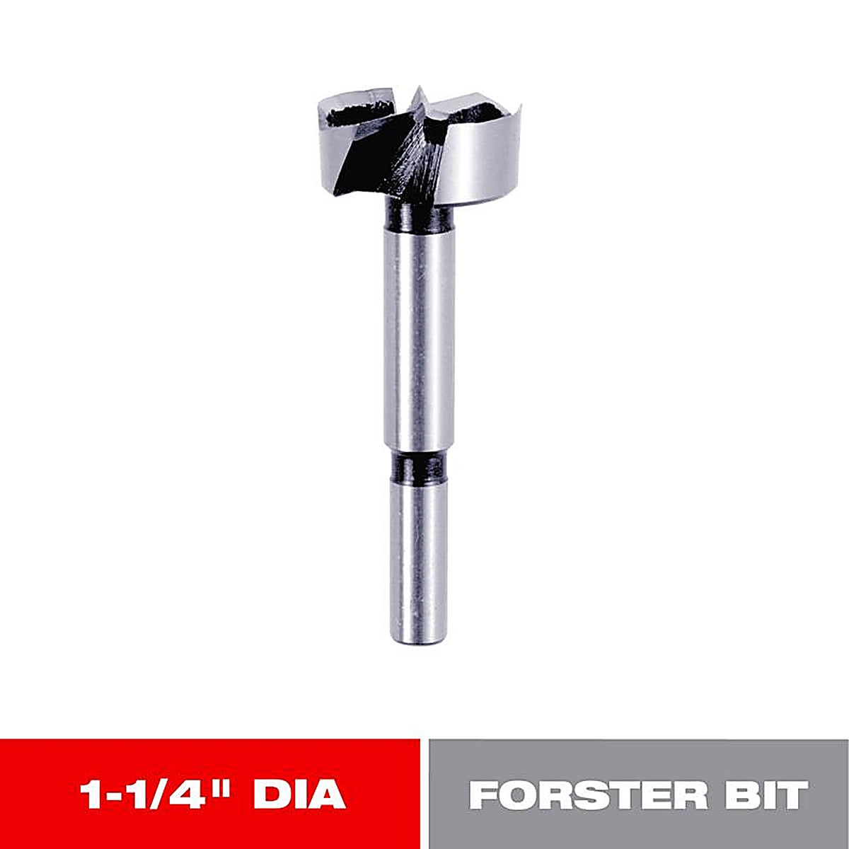 Diablo FB-009 1-1/4 in. S X 3-1/2 in. L High Speed Steel Forstner Drill Bit 1 pc