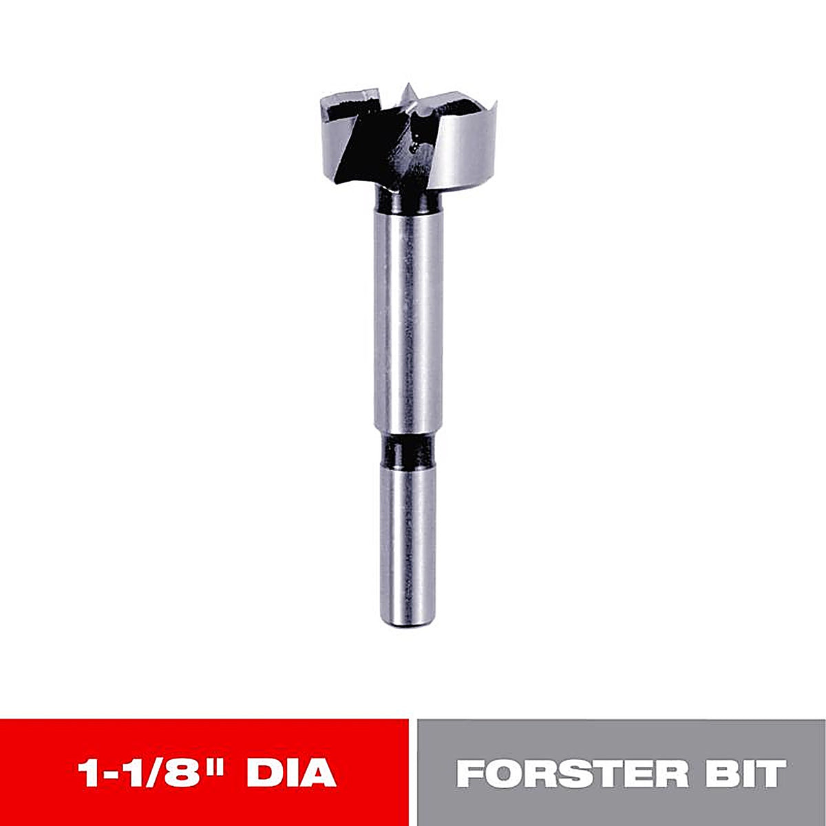 Diablo FB-008 1-1/8 in. S X 3-1/2 in. L High Speed Steel Forstner Drill Bit 1 pc