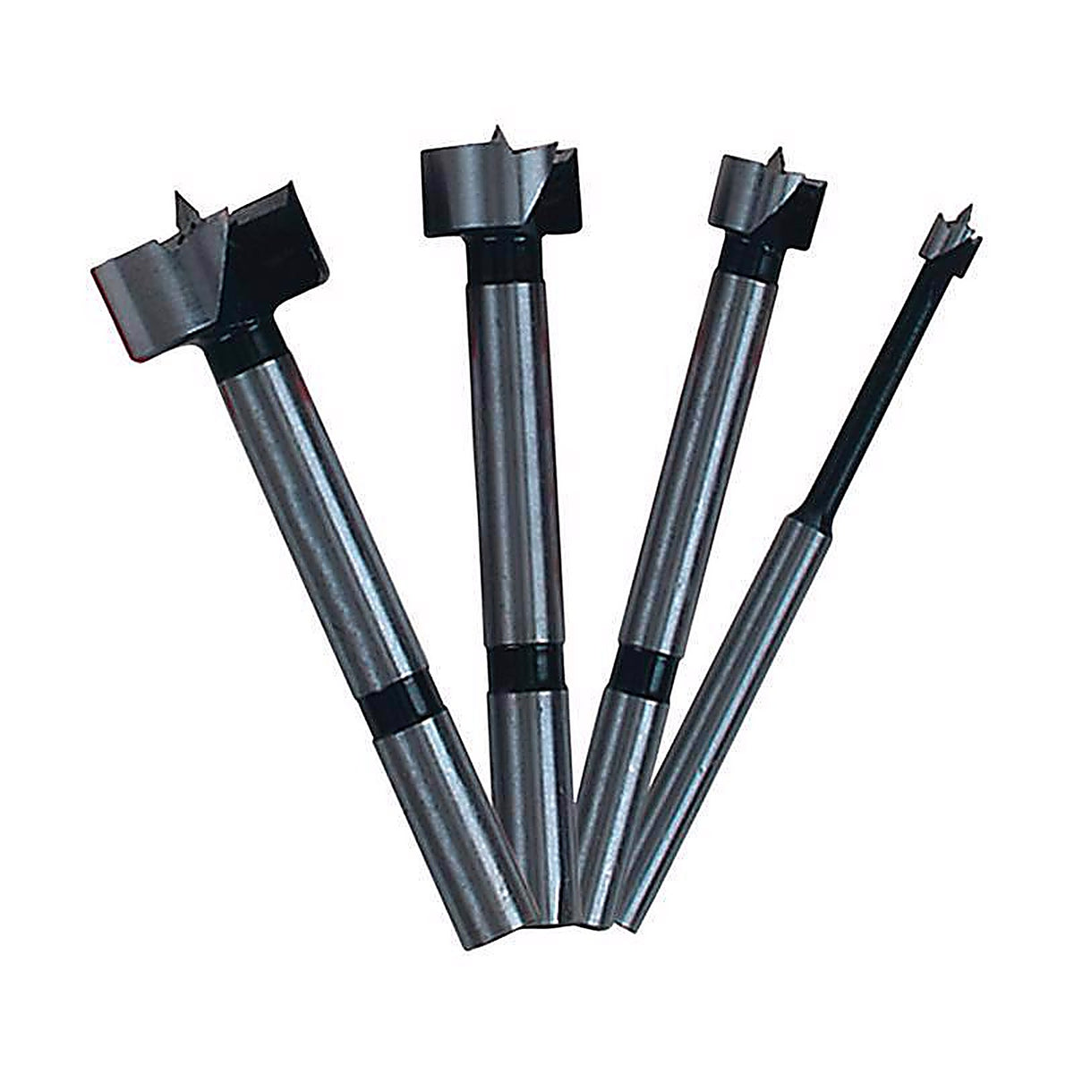 Diablo FB-104 1/4 1 in. S X 3-1/2 in. L High Speed Steel Forstner Drill Bit Set 4 pc