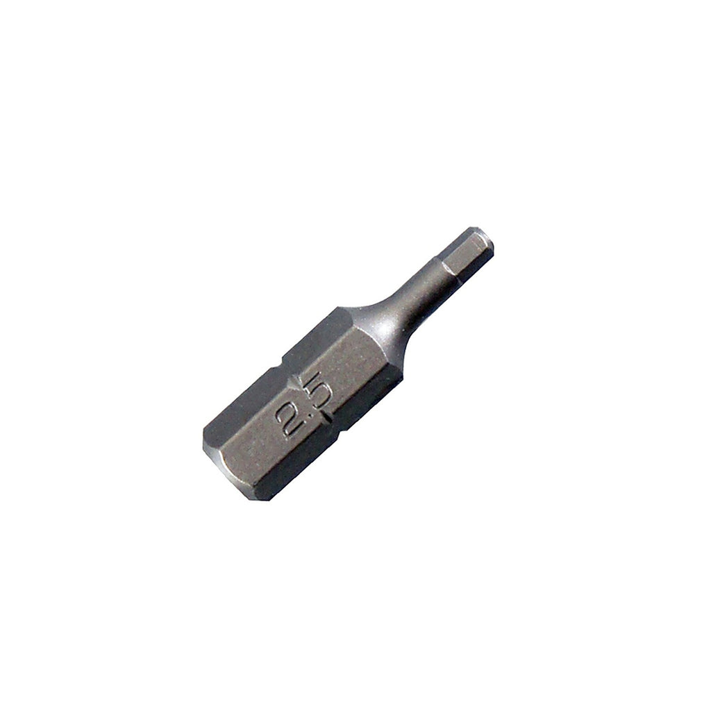 Best Way Tools 86813 Hex 2.5 mm x 1 in. L Tamper-Proof Security Bit Carbon Steel 1/pc.