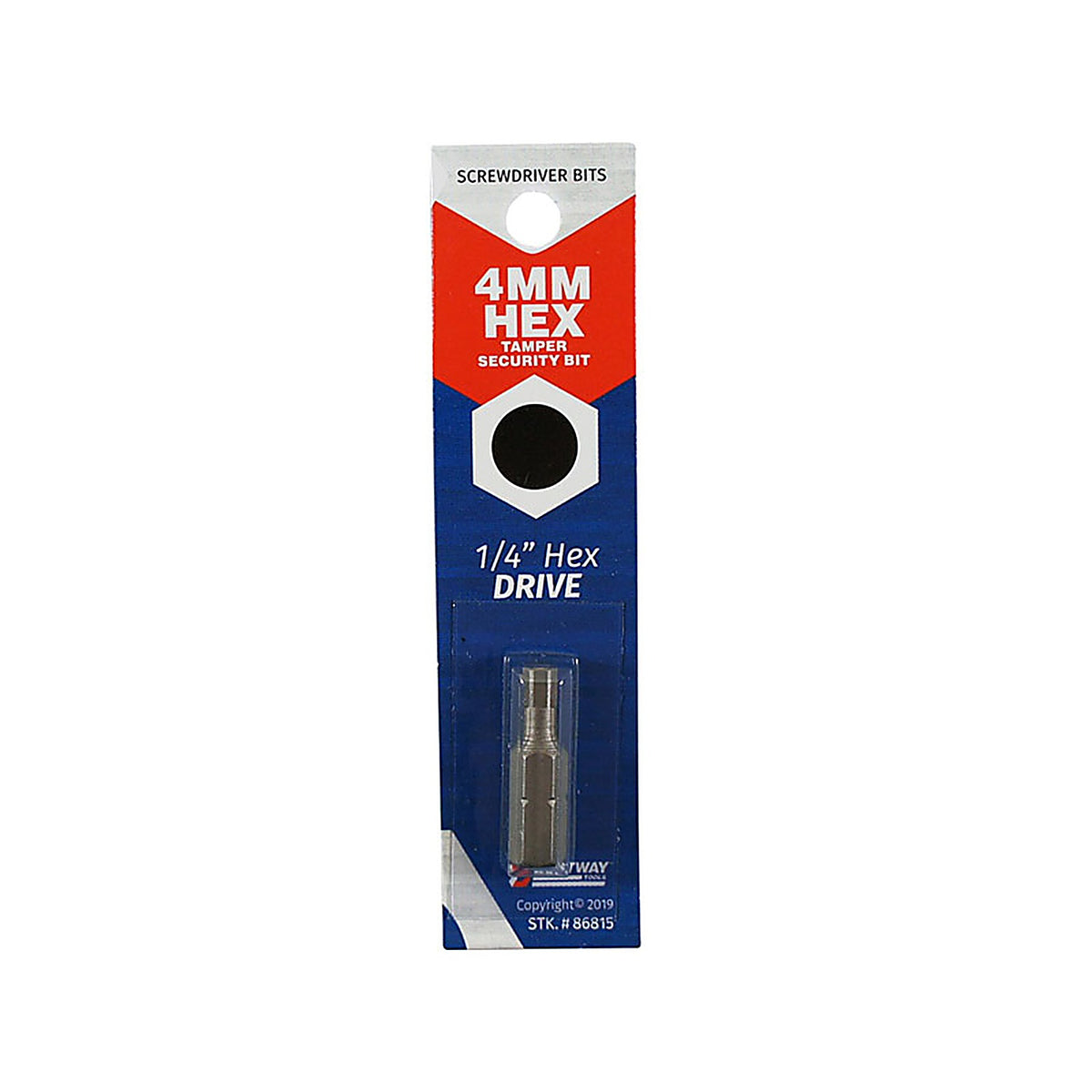 Best Way Tools 86815 Hex 4 mm x 1 in. L Tamper-Proof Security Bit Carbon Steel 1/pc.