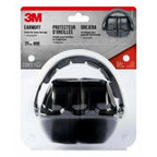 3M 90563H1-DC 25 dB Soft Foam Folding Earmuffs Black 1 pair