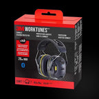 3M 90543H1-DC-PS WorkTunes 24 dB Hearing Protector Earmuff Gray 1 pair