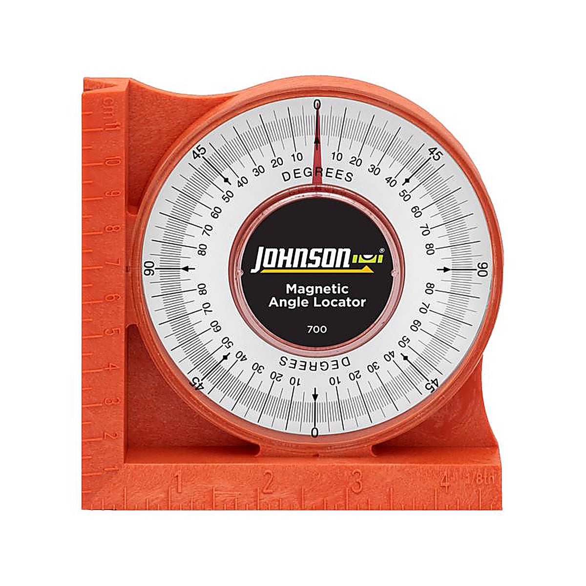 Johnson 700 4-3/4 in. L x 4-3/4 in. W Angle Finder Yellow 1/pc.