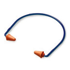 3M 90537-6DC 28 dB PVC Hearing Protector Banded Ear Plugs Blue/Orange 1/Pack