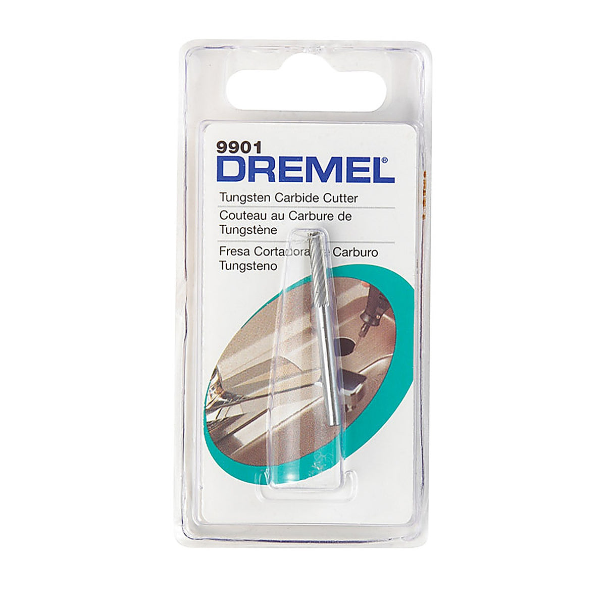 Dremel - 9901 - 1/8 In. X 1-1/2 In. L Tungsten Carbide Cutter 1 Pack