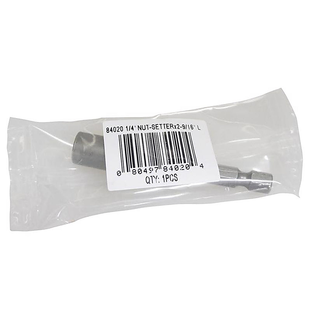 Best Way Tools 84020 1/4 in. x 3 in. L Nut Driver Carbon Steel 50/pc.