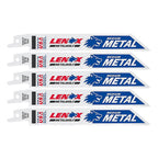 Lenox 20566618R METALWOLF 6 in. Bi-Metal WAVE EDGE Reciprocating Saw Blade 18 TPI 5 pk