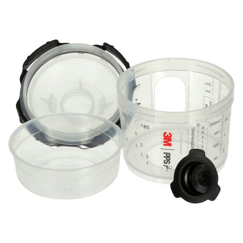 3M 26028 PPS Series 2.0 Spray Cup System Kit, Micro (3 fl oz, 90 mL), 200 Micron Filter