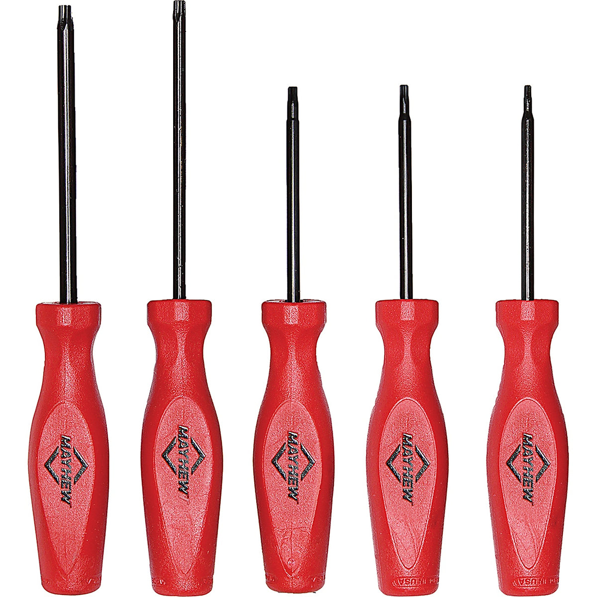 Mayhew - 26033C - Tools 5 Piece Torx Screwdriver Set