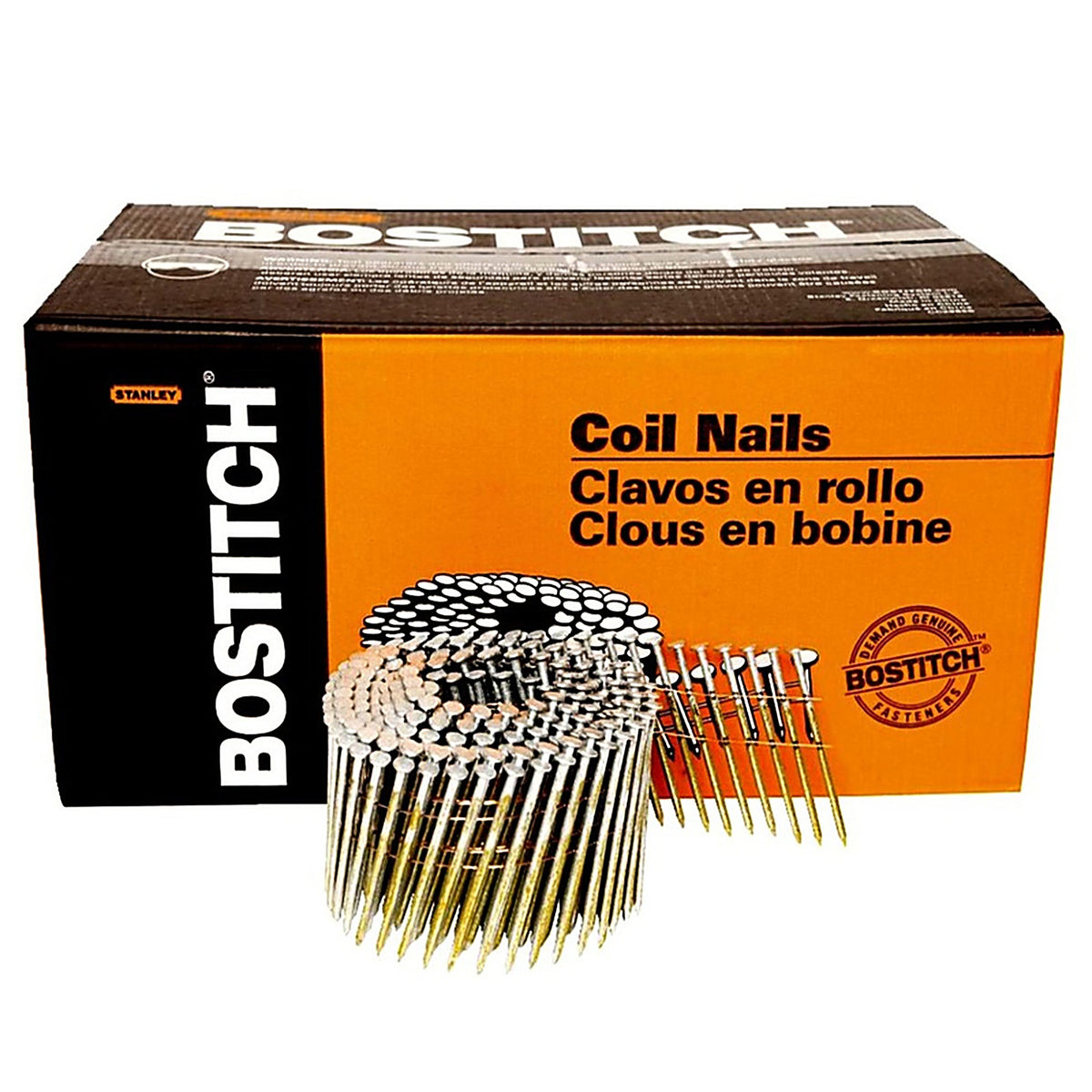 Bostitch - C8R131G - 2-1/2 In. L X 13 Ga. Angled Coil Galvanized Nails 2,700 Pack