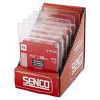 Senco A101509 1-1/2 in. 23 Ga. Straight Strip Micro Pins Smooth Shank 2,600/Pack