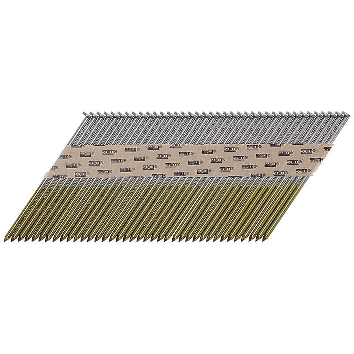 Senco - KC29APBX - 3-1/2 In. L X 16 Ga. Angled Strip Bright Framing Nails 34 Deg 2,500 Pack