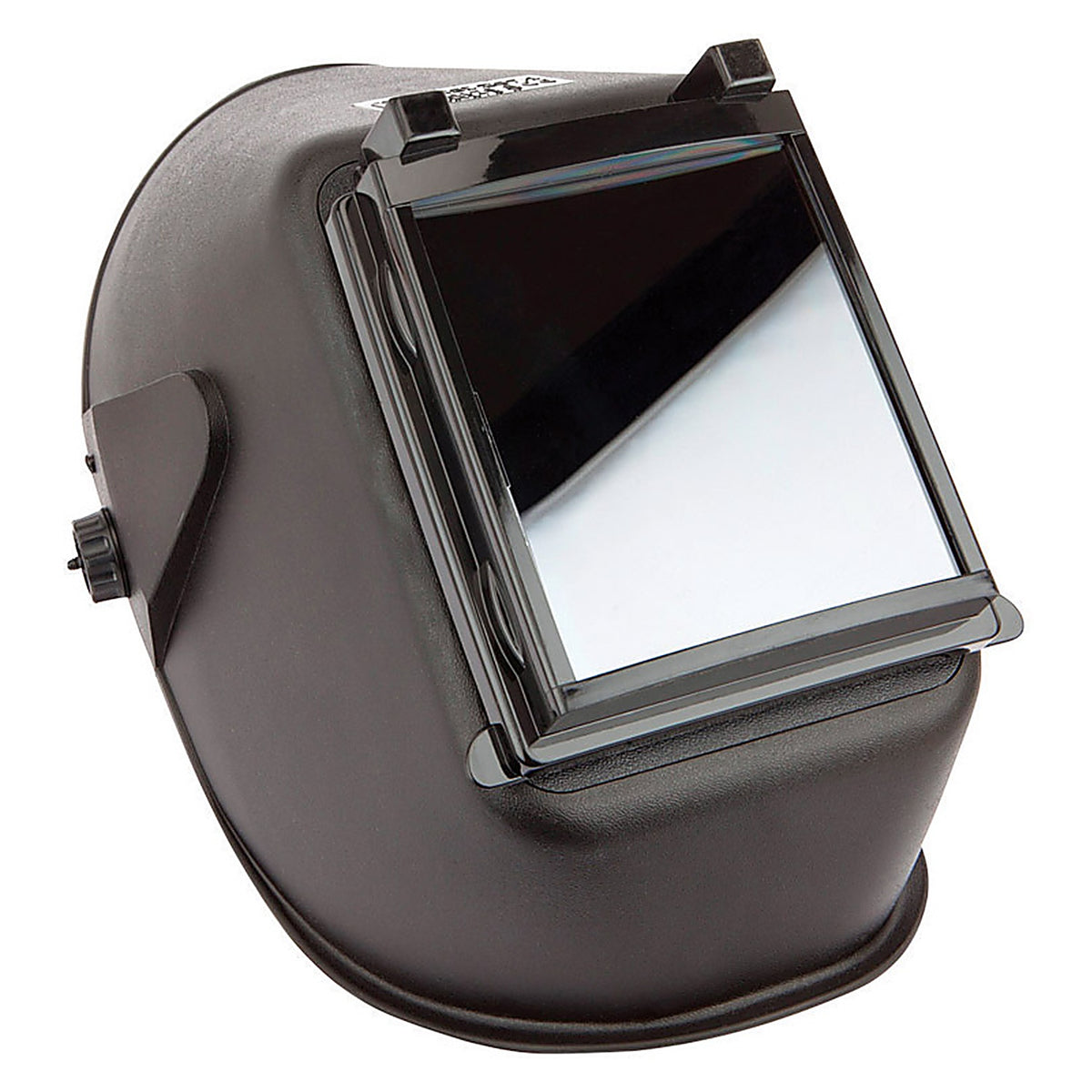 Forney 55672 Bandit III 5.25 in. H X 4.5 in. W Fixed Shade Traditional Welding Helmet #10 Black 1 pc