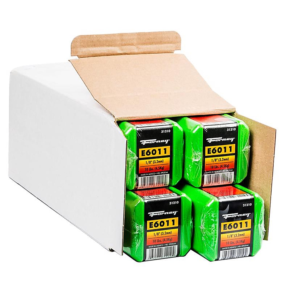 Forney 42447 1/8 in. D X 15 in. L E6011 Mild Steel Welding Electrodes 88000 psi 40 lb