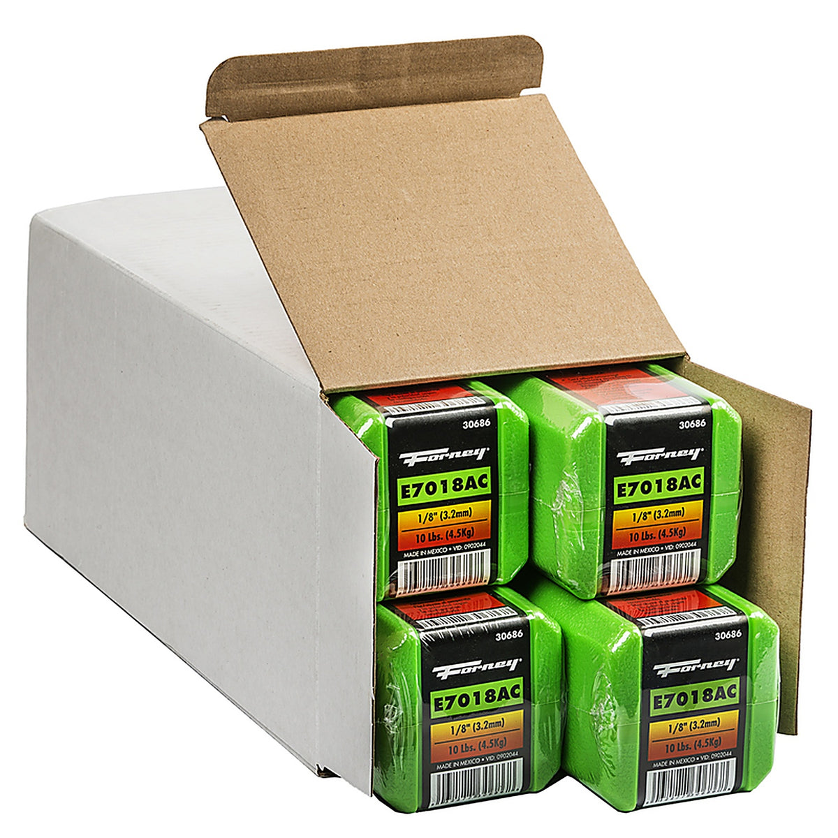 Forney 42460 1/8 in. D X 15 in. L Mild Steel Low-Hydrogen Welding Electrodes 84000 psi 40 lb