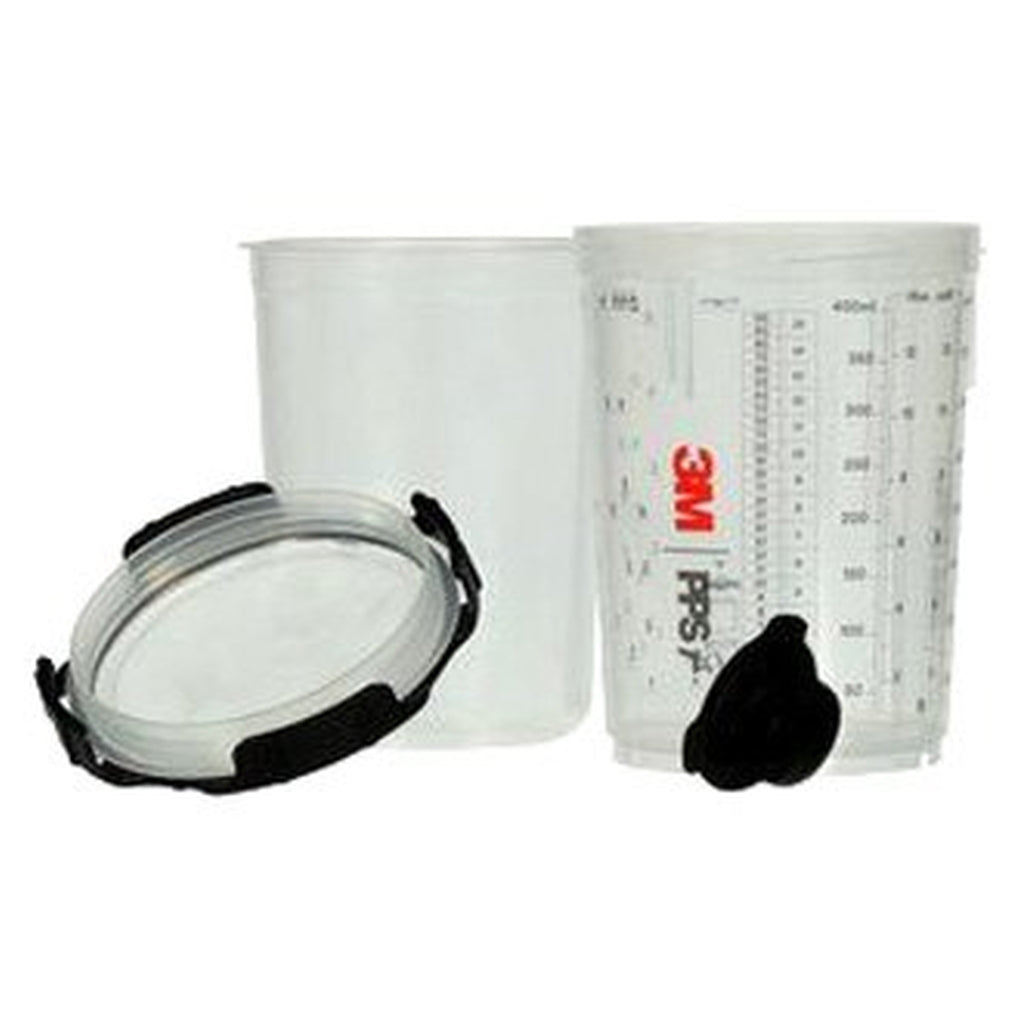 3M 26112 PPS Series 2.0 Spray Cup System Kit, Midi (13.5 fl oz, 400 mL), 200 Micron Filter