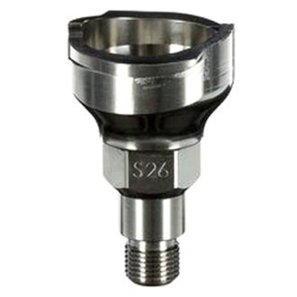 3M 26118 PPS Series 2.0 Adapter, Type S26, 11 mm Male, 1.0 mm Thread DeVilbiss 60455003024
