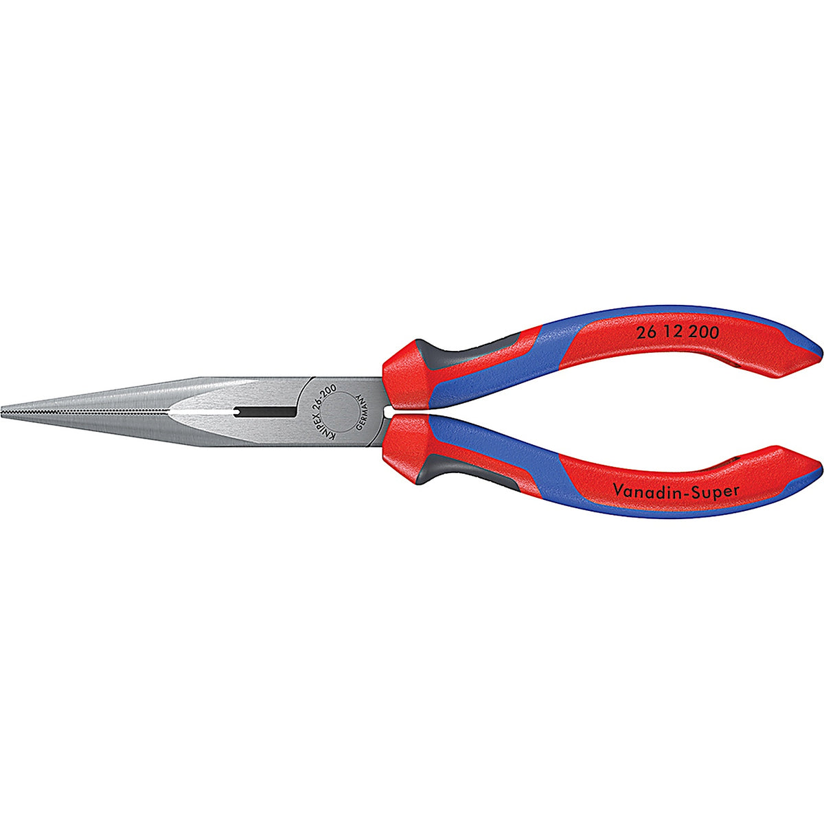Knipex - 2612200SBA - 8 Inch Long Nose Pliers with Cutter