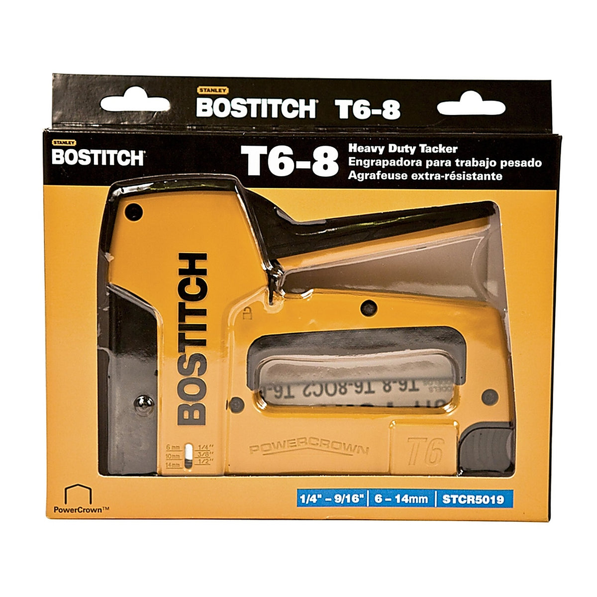 Bostitch - T6-8 - Powercrown 7/16 In. Staple Gun Tacker