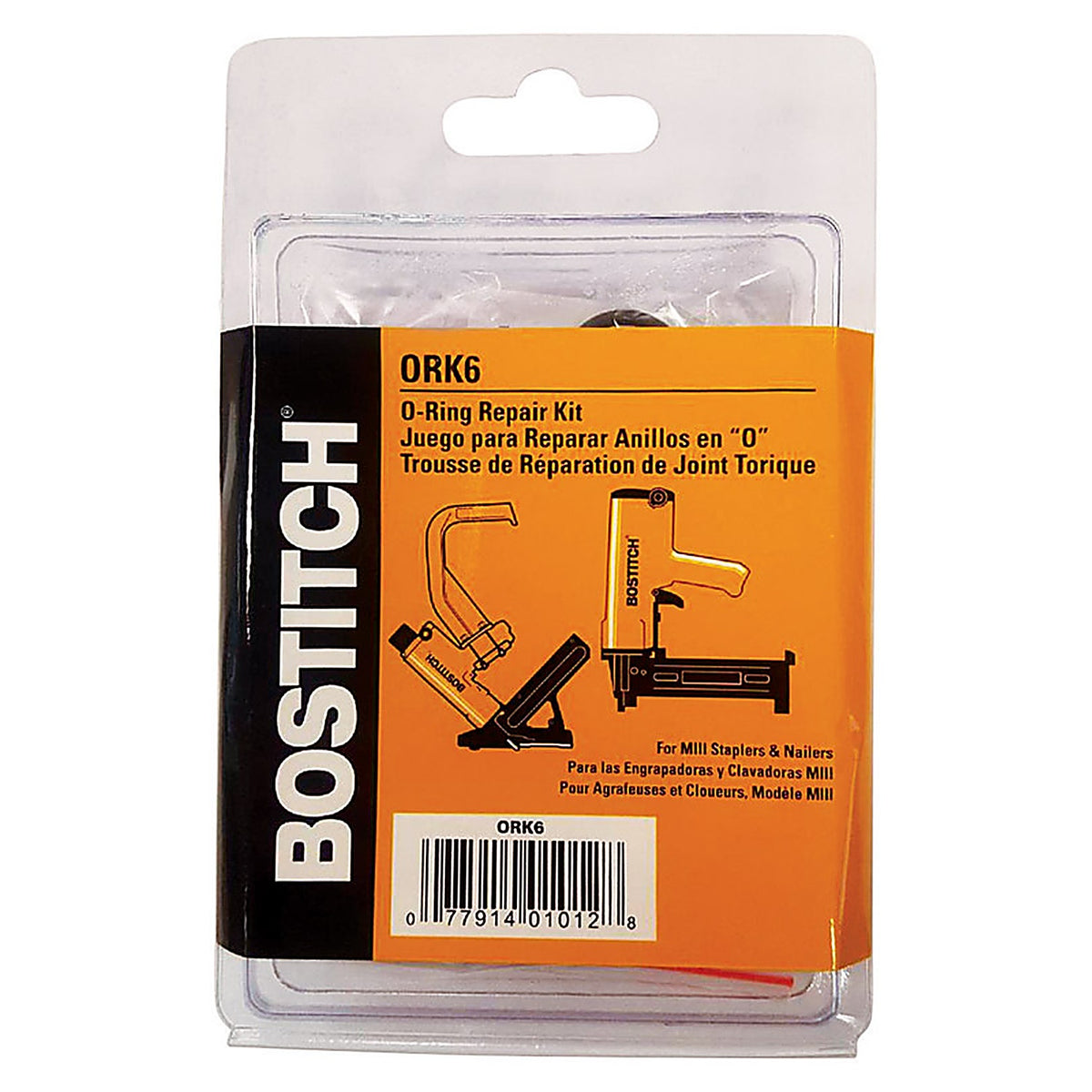 Bostitch - ORK6 - O-Ring Repair Kit for Miii Flooring Staplers and Nailers 1 Piece