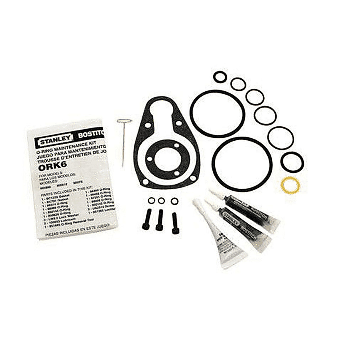 Bostitch - ORK6 - O-Ring Repair Kit for Miii Flooring Staplers and Nailers 1 Piece