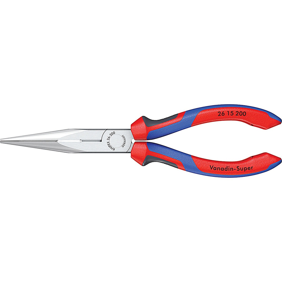 Knipex - 2615200 - 8 Inch Long Nose Pliers with Cutter