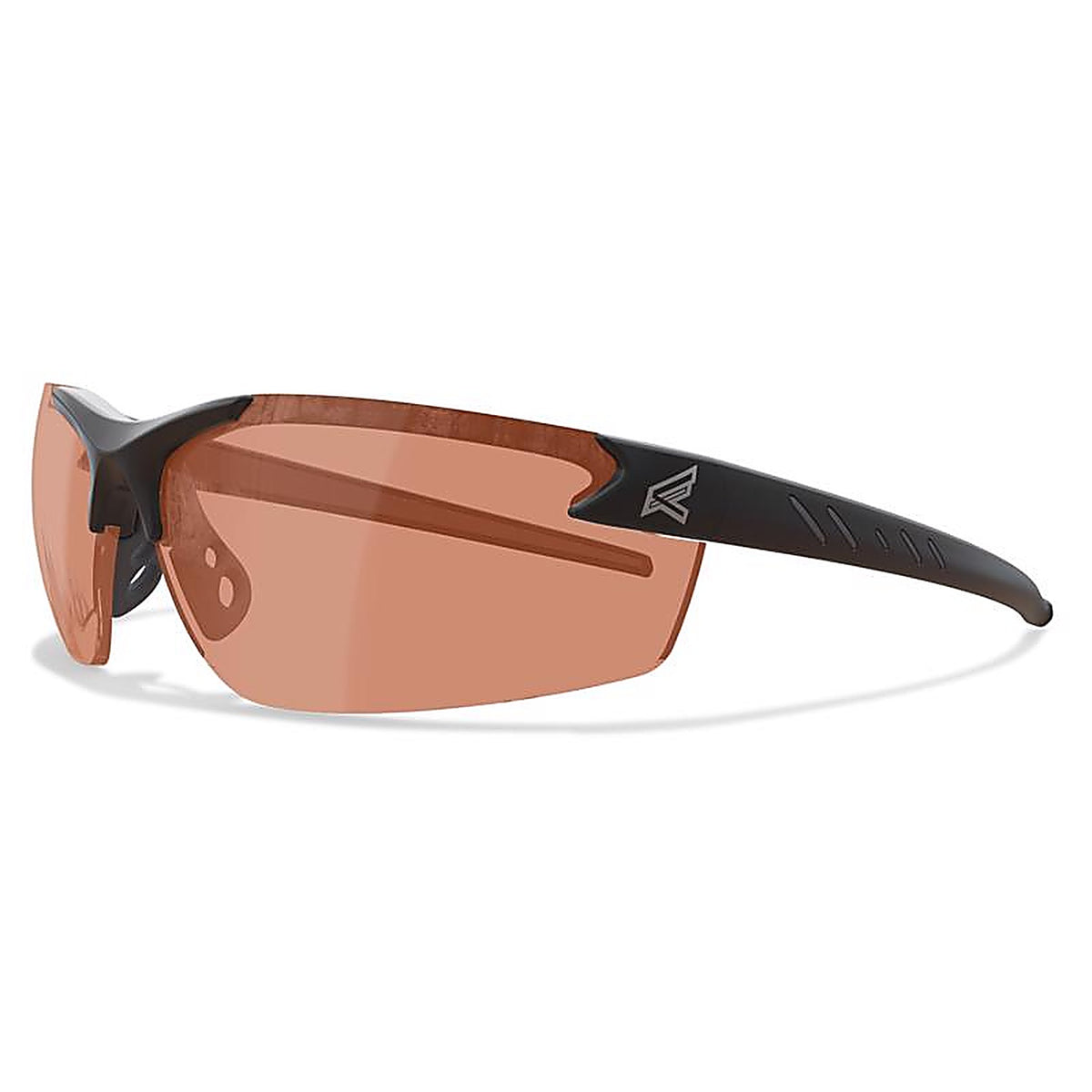 Edge Eyewear - DZ114-G2 - Zorge G2 Safety Glasses Amber Lens Black Frame 1 Piece